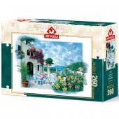 Art Puzzle 260 Parça Sahil Kafe 5026 - 1