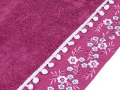 Çeyiz Diyarı 3 Lü Rüya Mutfak Havlu Takımı Mürdüm - 3