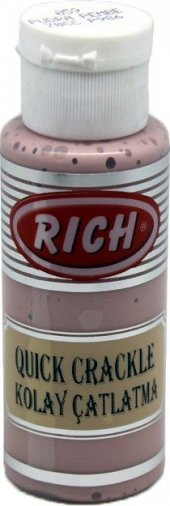 Rich Hızlı Çatlatma Quıck Crackle 70 Cc pudra pembe 059 - 1