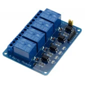 12V 4 Kanal Röle Kartı (Geliştirme Kartlarıyla Uyumlu) Arduino - 1