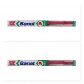 BANAT ORTA SERT YETİŞKİN DİŞ FIRÇASI 1 ALANA 1 BEDAVA! - 1