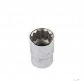 1/2" 19 MM YILDIZ KÖŞE LOKMA ANAHTAR CR-V GARANTİLİ - 1
