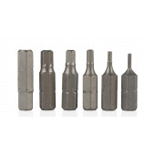 BAOHUI 1/4" Allen Bits 25 mm 6lı Set (1,5-2-3-4-5-6) Cr-V - 1