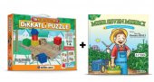 Adeda Dikkatli Puzzle 1. Kademe 2-7 Yaş İlk Adım + Mısır Seven Mısırcı - 1