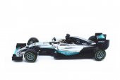 Burago 1:18 Formula 1 Mercedes AMG Petronas F1 W07 Hybrid Model Araba - 2