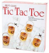 Tic Tac Toe Shot Bardaklı Xox Oyunu Dekoratif Hediyelik - 1