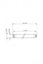 Philips Ledtube 8W T8 Led Floresan Gün Işığı 840 60 Cm - 3