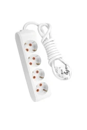 Viko Multi-Let 4 Lü Çocuk Korumalı Grup Priz 2 Mt - 1
