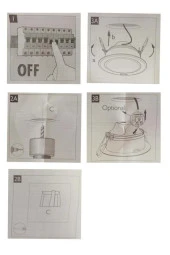 Philips Meson 17W Sıva Altı Led Spot Lamba Sarı 3000K Delik :15 Cm - 7