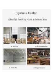 Osram 152W Tasarruflu Pazar Esnafı Led Ampul 6500K (17,5 cm) thumbnail 3