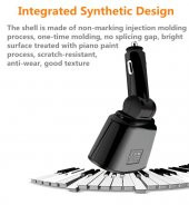 3.1A Usb Girişli Çakmak Girişinden 2 Çakmak Çıkışlı Çoklayıcı Soketi - 7