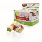 FLORA 3’LÜ MİKROFİBER TEMİZLİK BEZİ 30CMx40CM F225 - 1
