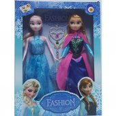 Frozen Elsa Ve Anna Oyuncak Bebek 2li 30 Cm - 1