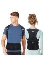 Manyetik Kamburluk Önleyici Dik Durmayı Sağlayan Bel Sırt Destek Aparatı thumbnail 2