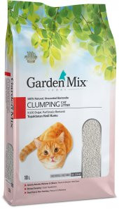 Gardenmix Bentonit Parfümsüz İnce Taneli Kedi Kumu 10 Lt - 1