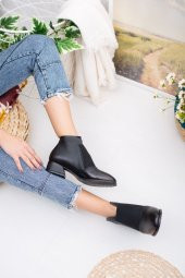 Magger Deri Bot Siyah - 3