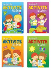 Parıltı Yayınları Okul Öncesi Benim İlk Aktivite Kitabım 4 Kitap - 1
