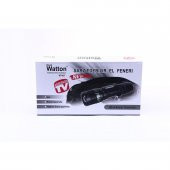 Watton WT-037 Orjinal 500 Lümen Şarjlı Zoomlu Acil Durum Feneri - 4