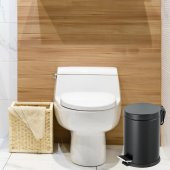 Foreca Pedallı Çöp Kovası Siyah 12 Lt - 7