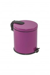 Foreca Pedallı Çöp Kovası Fuşya 20 Lt - 1