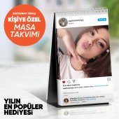 Instagram Temalı Kişiye Özel Tasarım 2021 Masa Takvimi - 1