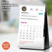Instagram Temalı Kişiye Özel Tasarım 2021 Masa Takvimi - 5