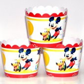Mickey Mouse Cupcake (Muffin) Kabı (25 adet) - 1
