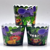 Safari Cupcake (Muffin) Kabı (25 adet) - 1