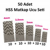 HSS Matkap Ucu Seti 50li Süper Hava Çeliği - 1