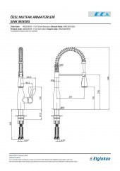 ECA Flux Mutfak Evye Eviye Bataryası 406218019 E.C.A. 20 Yıl Gara - 2