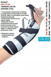Orlex® TERMOPLASTİK DİNAMİK ATEL ( SAĞ EL )  ORX-TE 88 - 2
