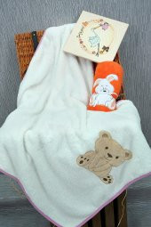 80x100 Krem Wellsoft Bebek Battaniyesi - 1