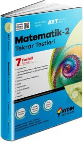 Üniversiteye Hazırlık AYT Matematik 2 Tekrar Testleri Aydın Yayınları - 1