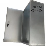Galvaniz 25*50*20 Cm Sac Dolap ( Selenoid Vana Dolabı) - 2
