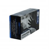 Pudrasız Siyah Nitril Eldiven Büyük Boy (L) 100 Lü Paket - 5