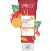 Urban Care Hibiscus ve Shea yağı içeren bukle belirginleştirici, elektriklenme ve kabarma önleyici saç bakım kremi 250 Ml - 2