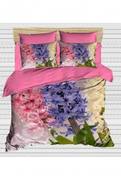 Best Class Dijital Baskılı 3d Tek Kişilik Nevresim Takımı Eflâtun thumbnail 2