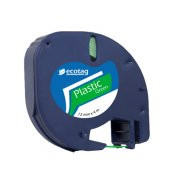 EcotagPlus Dymo Letratag Muadili Plastik Şerit Etiket Yeşil 10 lu Eco Paket - 4