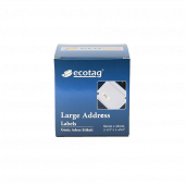 Ecotag Dymo Lw Muadili Geniş Adres Etiketi Şeffaf  89 mm x 36 mm - 1