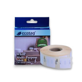 Ecotag Dymo Lw Muadili Çok Amaçlı Etiket İki Yüz 13 mm x 25 mm - 2000 Adet - 7