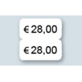 Foogy Dymo LW Muadili Çok Amaçlı Etiket İki Yüz 13 mm x 25 mm 2000 Adet - 7