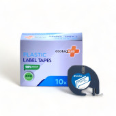 EcotagPlus Dymo Letratag Muadili Plastik Şerit Etiket Beyaz 10 lu Eco Paket - 4