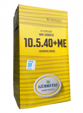 Gübretaş 10 5 40 + ME İz Elementli ( Bakır Demir Mangan Çinko ) Tamamı EDTA ile Şelatlı Amonyum ve Nıtrat Azotu Fosfor Potasyum Harmanlanmış Sebze ve Meyve Büyümesini Sağlayan Toz NPK Gübresi 5 Kg - 2