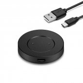 Gpack Huawei Watch GT2 46mm Usb Şarj Kablosu Siyah - 5