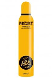 Redist Professional Full Force Hair Mousse 300 Ml. (Saç Köpüğü) - 1