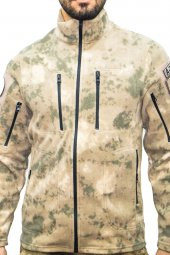 Jandarma Kamuflaj Taktik Polar Hırka - Askeri Mont - 3