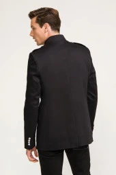 CEKMON Hakim Yaka Çok Çepli Erkek Spor Ceket - 5