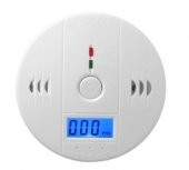 LCD EKRAN DUMAN DEDEKTÖR ALARM CİHAZI KARBONMONOKSİT DEDEKTÖRÜ KABLOSUZ PİLLİ DUMAN DEDEKTÖRÜ - 1