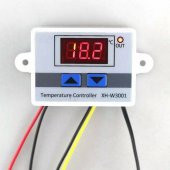XH-W3001 220 V Dijital Kontrol Sıcaklık Termostat Akvaryum Kuluçka Termostat Sıcaklık Kontrol Cihazı - 4