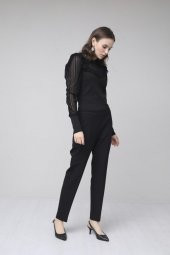 KLASİK PANTOLON Siyah - 4